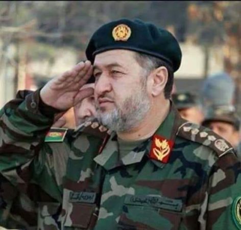 جنرال بسم الله خان محمدی رییس گارد ملی